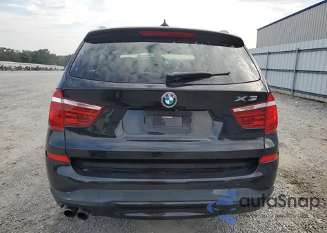 2016 BMW X3 xDrive28I from USA, damaged, VIN 5UXWX9C59G0D92358